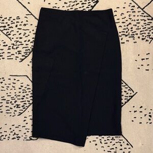Tibi Black Pencil Skirt